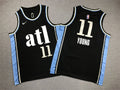 Youth Atlanta Hawks Trae Young #11 Embroidered Jersey