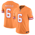 Baker Mayfield #6 Tampa Bay Buccaneers Throwback Limited Yellow Jersey