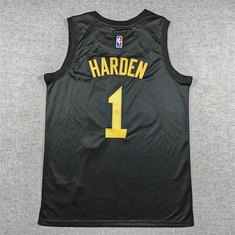 Cleveland Cavaliers James Harden #1 2026 City Edition — Embroidered Jersey