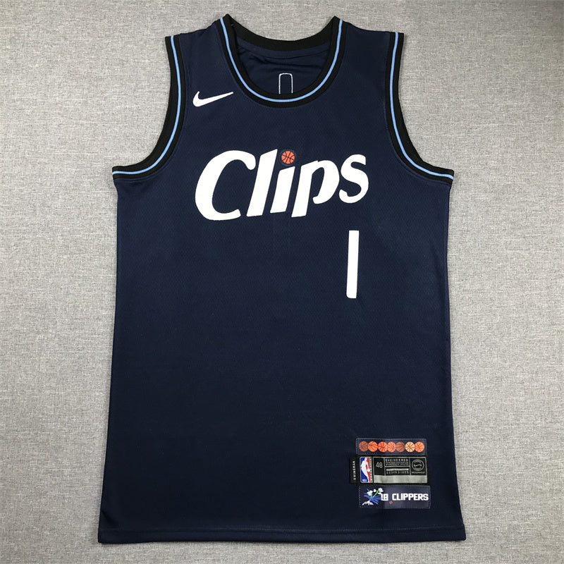 Los Angeles Clippers James Harden #1 2024 City Edition Swingman - Embroidered Jersey