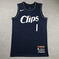 Los Angeles Clippers James Harden #1 2024 City Edition Swingman - Embroidered Jersey