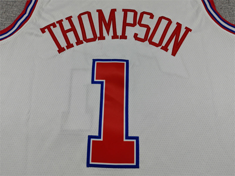 Houston Rockets Amen Thompson #1 2026 City Edition Swingman – Embroidered Jersey