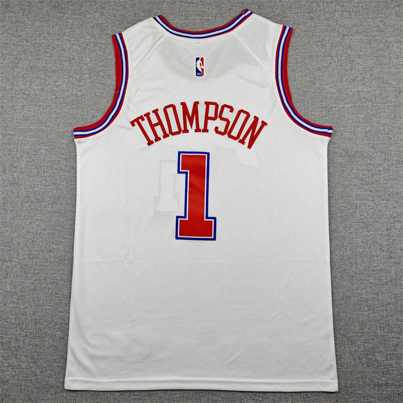 Houston Rockets Amen Thompson #1 2026 City Edition Swingman – Embroidered Jersey