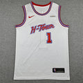 Houston Rockets Amen Thompson #1 2026 City Edition Swingman – Embroidered Jersey