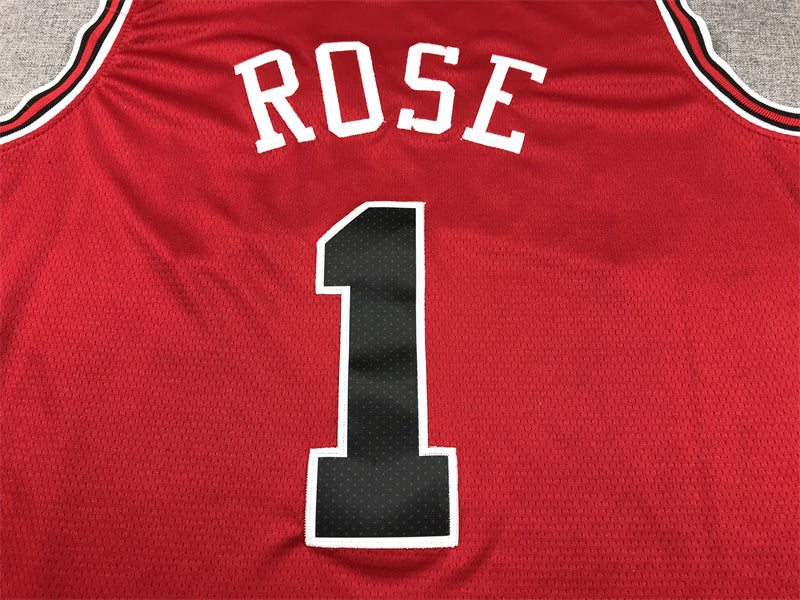 Chicago Bulls Derrick Rose #1 City Edition Swingman Jersey - Embroidered Jersey