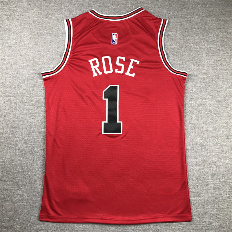 Chicago Bulls Derrick Rose #1 City Edition Swingman Jersey - Embroidered Jersey
