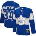 Men's Toronto Maple Leafs Auston Matthews Mitchell & Ness Blue Line Jersey