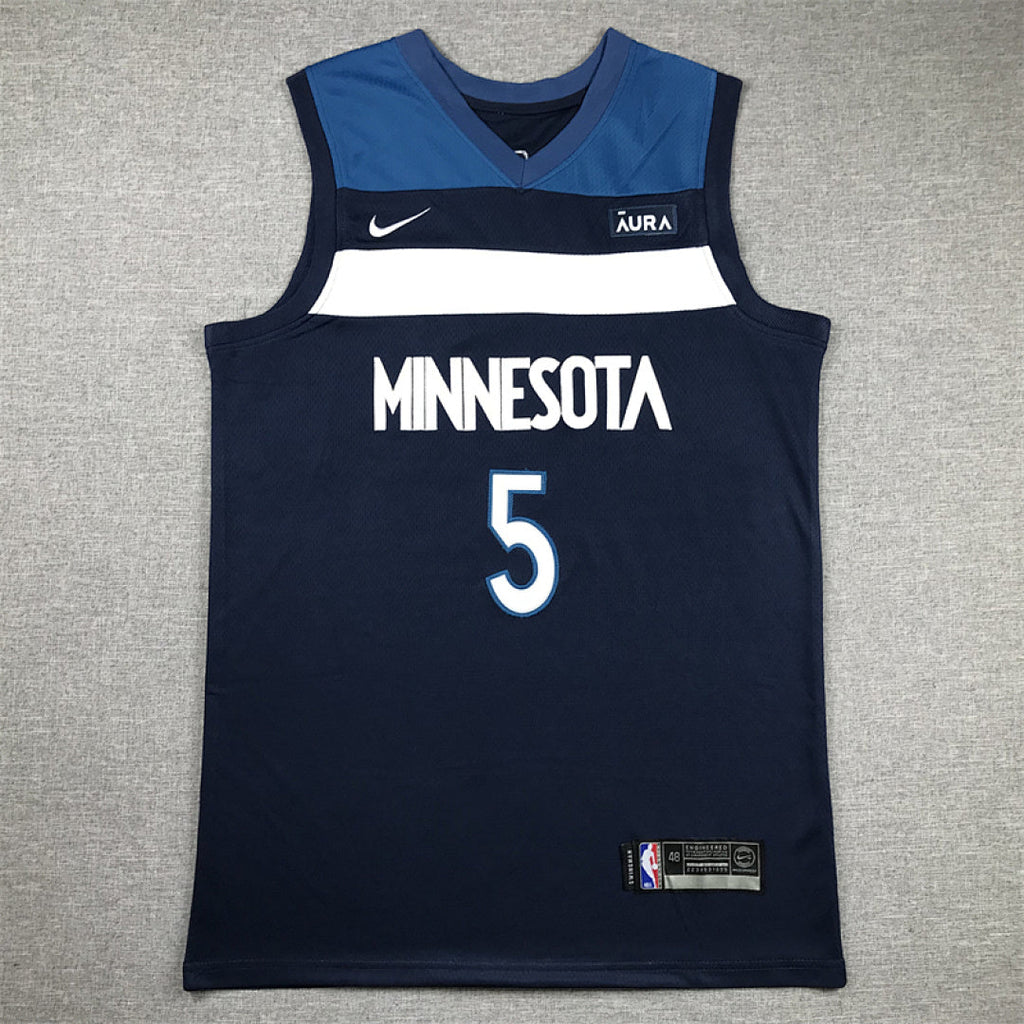 Anthony Edwards #5 Minnesota Timberwolves City Edition Swingman Embroidered Jersey