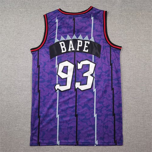 BAPE Collaboration #93 Toronto Raptors 1998-99 Throwback Embroidered Jersey