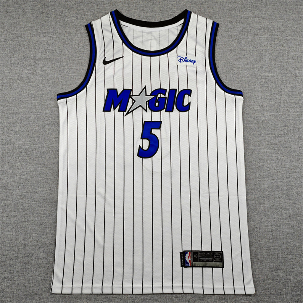 Paolo Banchero#5 Orlando Magic White City Edition Swingman Embroidered Jersey