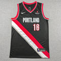 Yang Hansen#16 Portland Trail Blazers  City Edition Swingman Embroidered Jersey