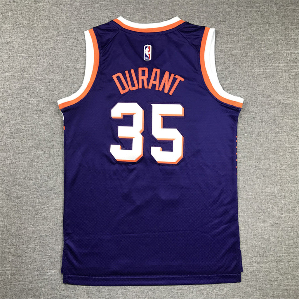 Youth Kevin Durant Phoenix Suns #35 City Edition Swingman Embroidered Jersey