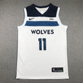 Naz Reid #11 Minnesota Timberwolves White City Edition Swingman Embroidered Jersey