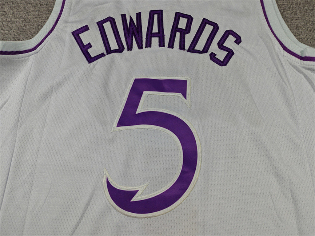 Anthony Edwards #5 Minnesota Timberwolves  City Edition Swingman Embroidered Jersey