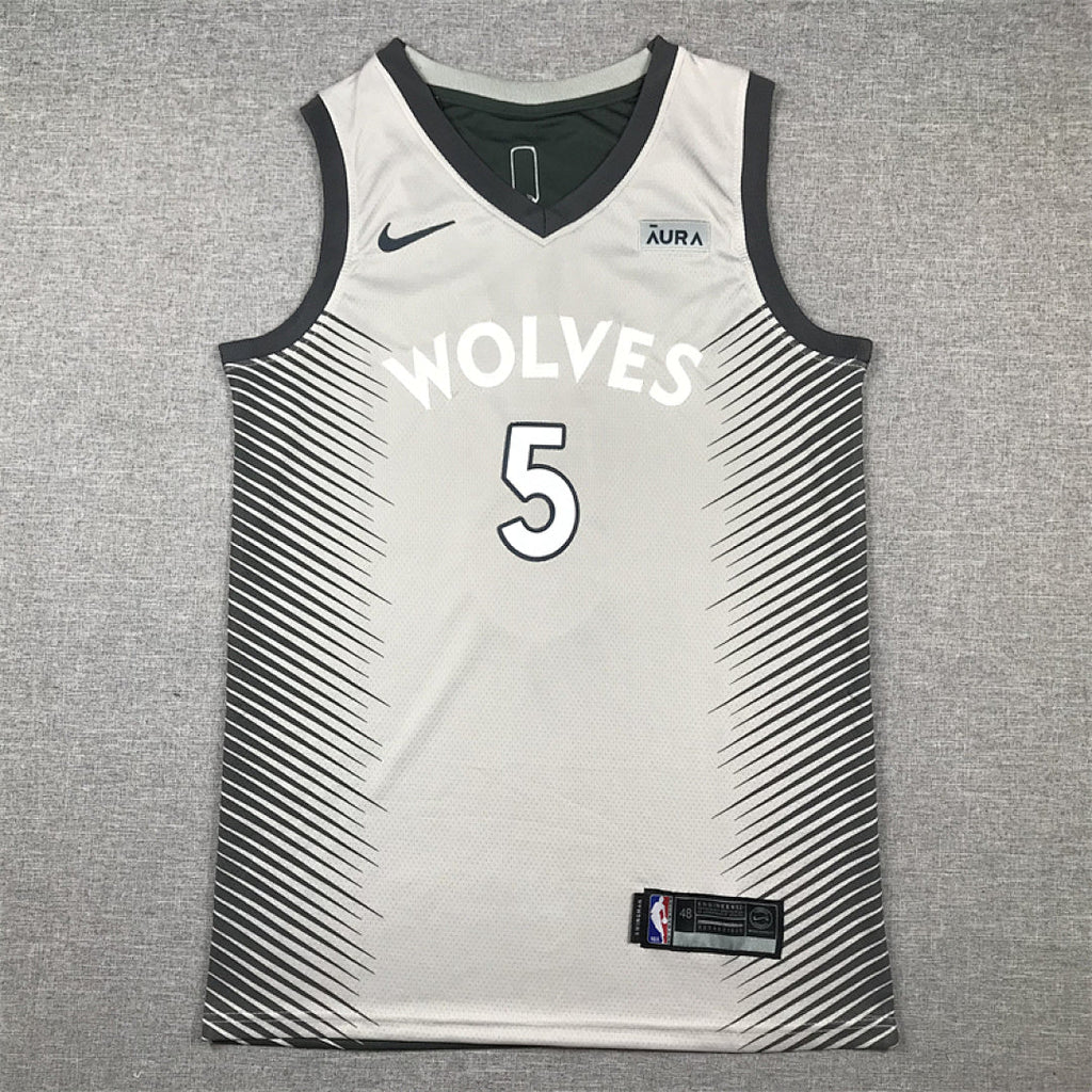 Anthony Edwards #5 Minnesota Timberwolves City Edition Swingman Embroidered Jersey