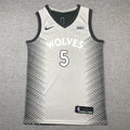 Anthony Edwards #5 Minnesota Timberwolves City Edition Swingman Embroidered Jersey