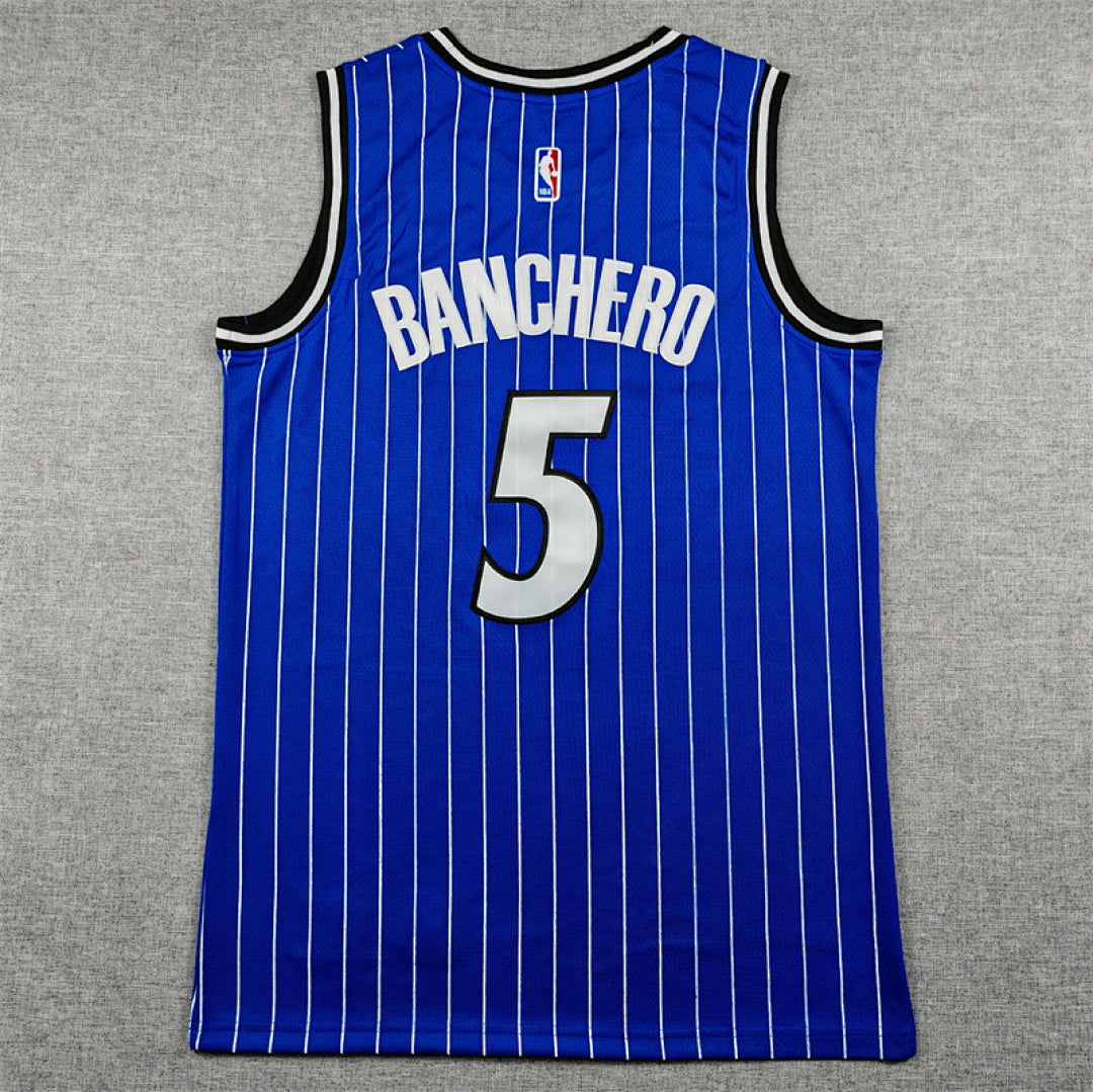 Paolo Banchero#5 Orlando Magic City Edition Swingman Embroidered Jersey
