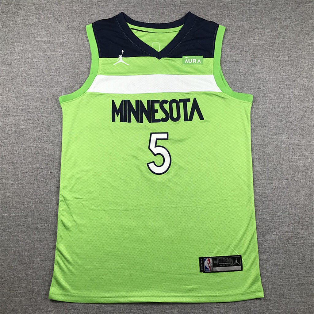 Anthony Edwards #5 Minnesota Timberwolves City Edition Swingman Embroidered Jersey