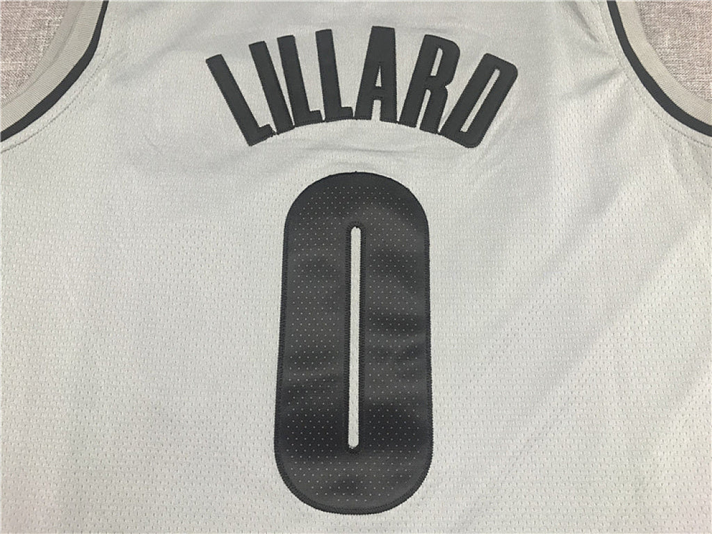 Damian Lillard #0 Portland Trail Blazers City Edition Swingman Embroidered Jersey