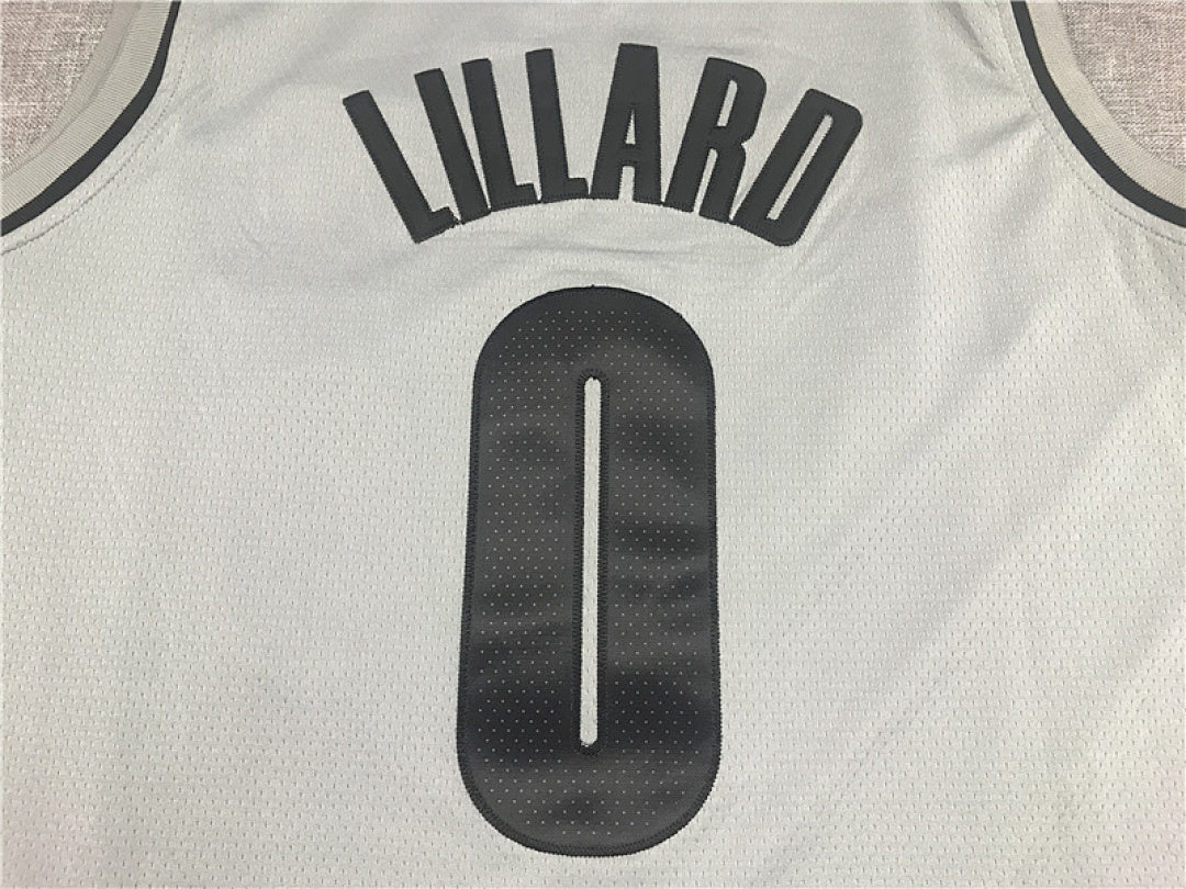 Damian Lillard #0 Portland Trail Blazers City Edition Swingman Embroidered Jersey