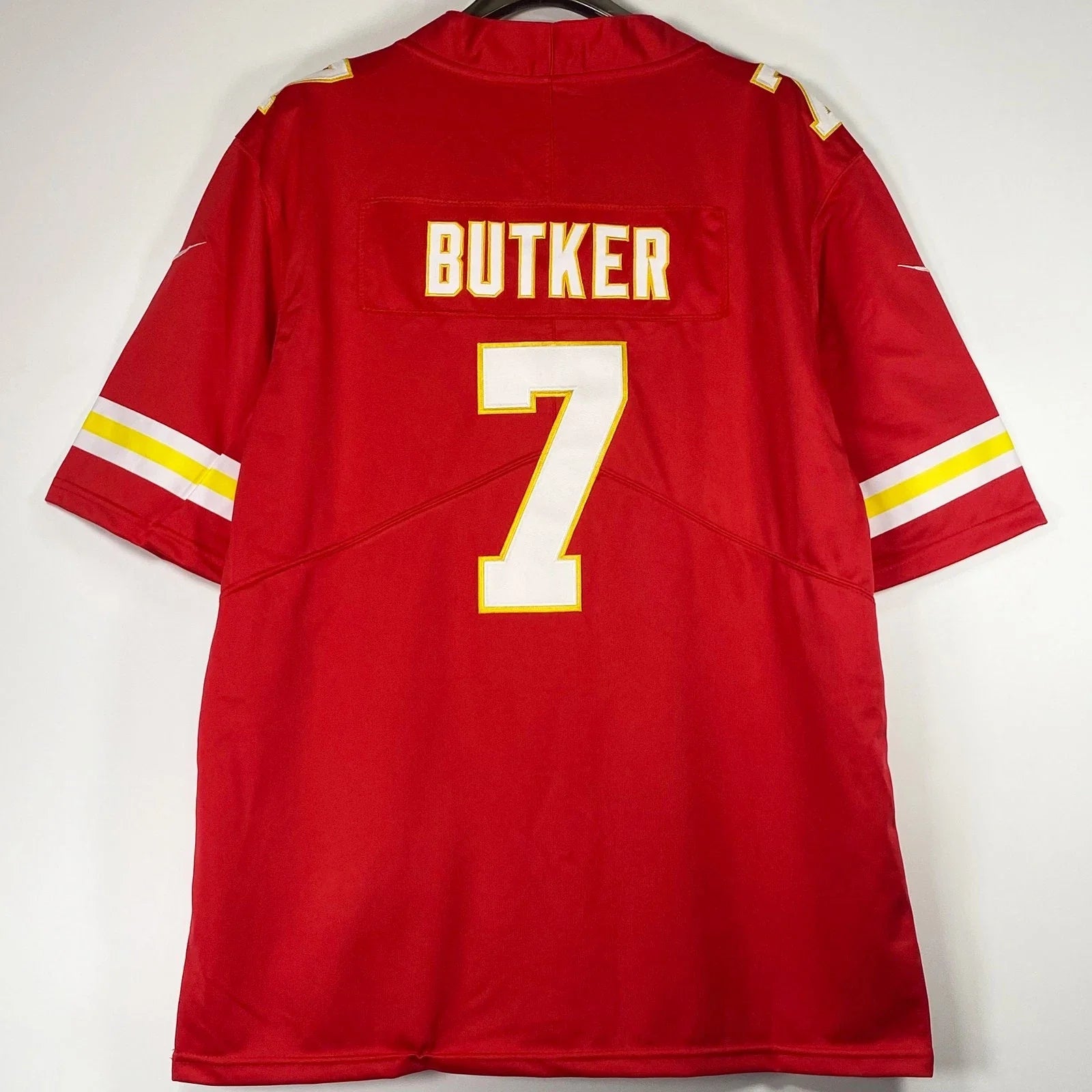 Harrison Butker Red #7 Kansas City Chiefs Jersey