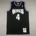 Chris Webber #4 Sacramento Kings 1998-99 Throwback Embroidered Jersey