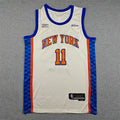 Jalen Brunson#11 New York Knicks 2026 Off-White City Edition Swingman Embroidered Jersey