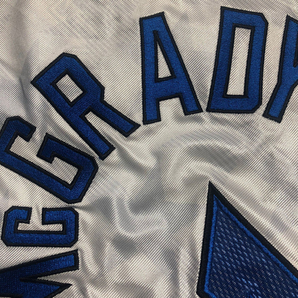 Tracy McGrady #1 Orlando Magic 2000-01 White Thorwback Embroidered Jersey