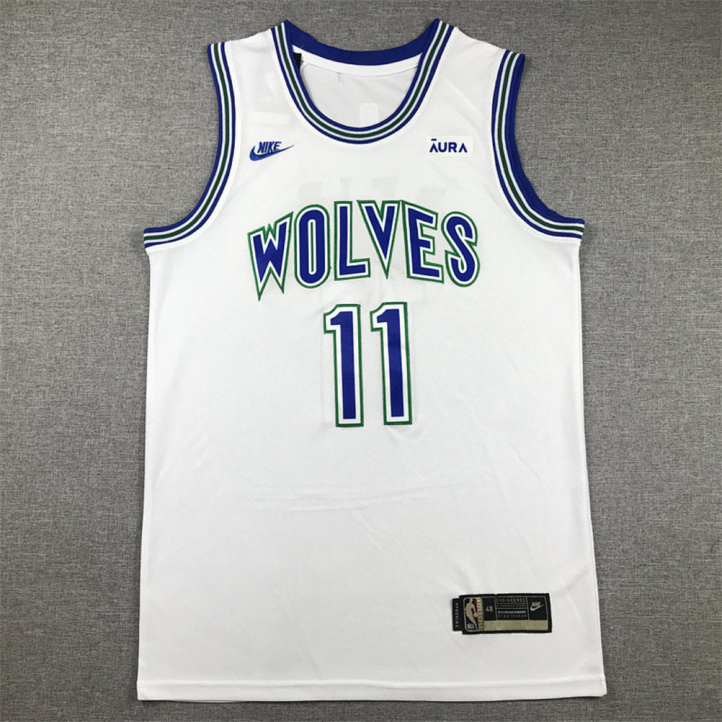 Naz Reid #11 Minnesota Timberwolves White City Edition Swingman Embroidered Jersey