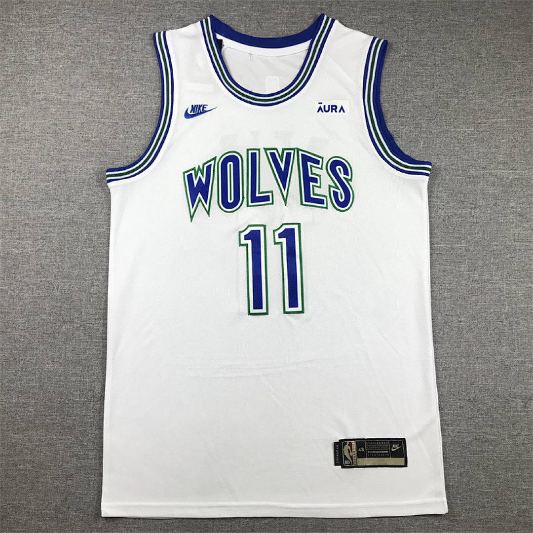 Naz Reid #11 Minnesota Timberwolves White City Edition Swingman Embroidered Jersey
