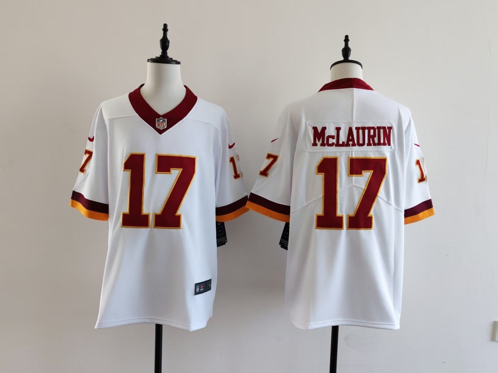 Washington Commanders Terry McLaurin #17 White Jersey