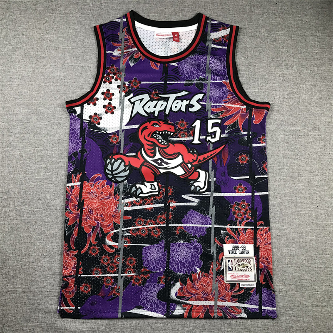 Vince Carter #15 Toronto Raptors 1998-99 (Year of the Rabbit Limited Edition) Throwback Embroidered Jersey
