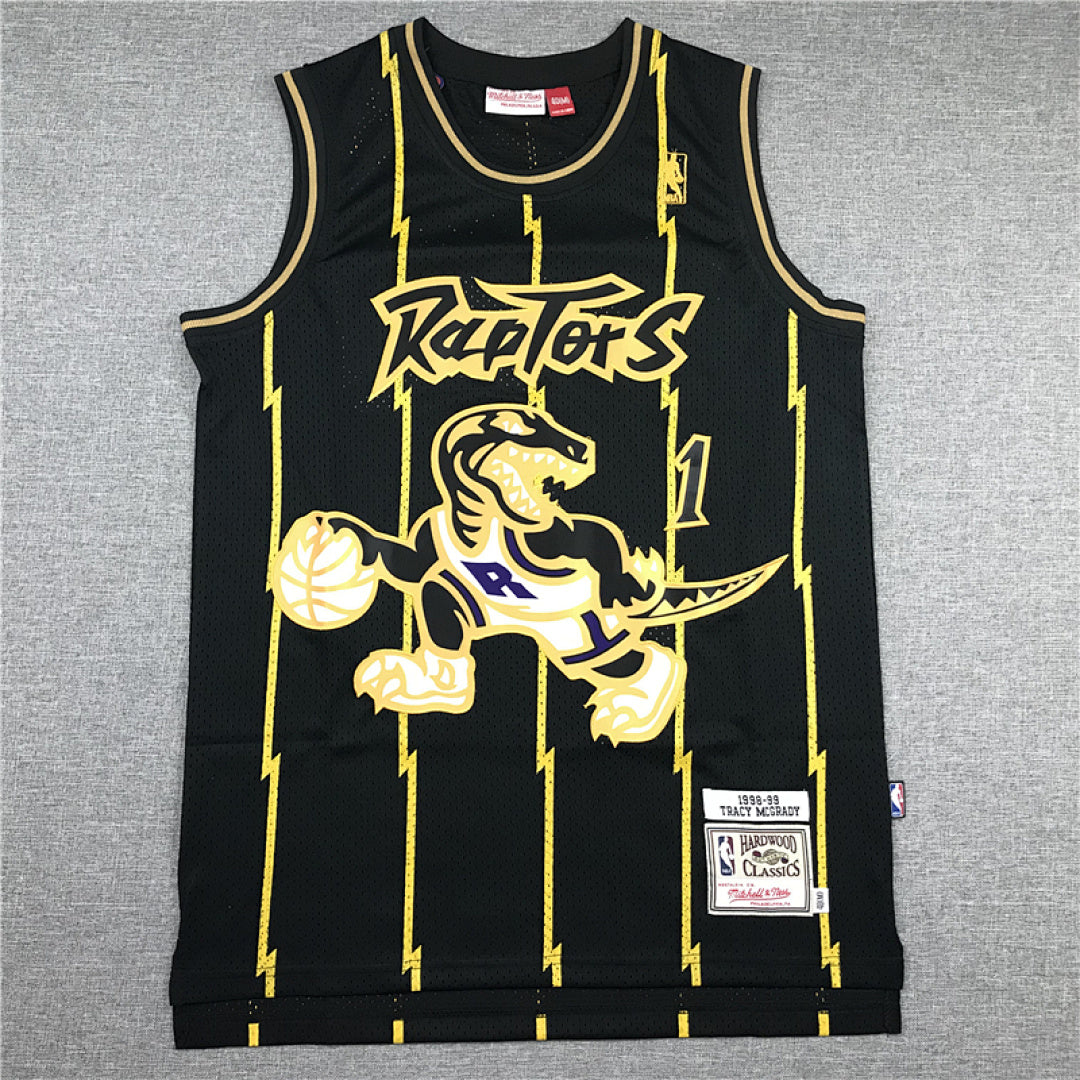 Tracy McGrady #1 Toronto Raptors 1998-99 Throwback Embroidered Jersey