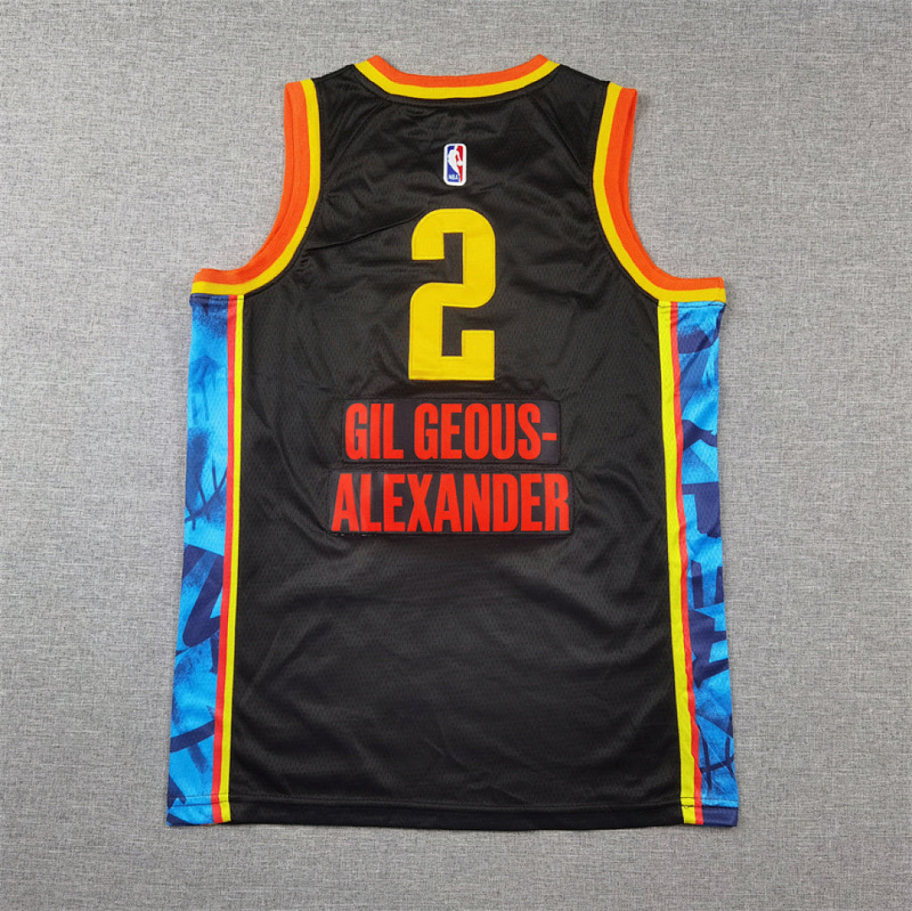 Youth Shai Gilgeous-Alexander Orlando Magic #2 City Edition Embroidered Jersey