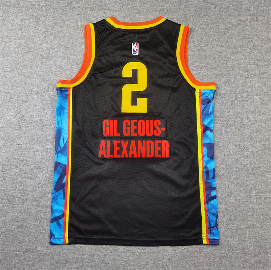 Youth Shai Gilgeous-Alexander Orlando Magic #2 City Edition Embroidered Jersey