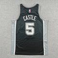 Youth Stephon Castle San Antonio Spurs #5 City Edition Swingman Embroidered Jersey
