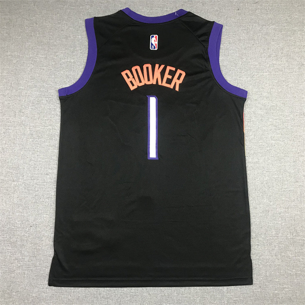 Devin Booker#1 Phoenix Suns City Edition Swingman Embroidered Jersey