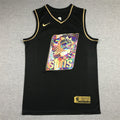 Devin Booker#1 Phoenix Suns Black & Gold City Edition Swingman Embroidered Jersey