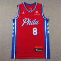 Paul George #8 Philadelphia 76ers City Edition Swingman Embroidered Jersey