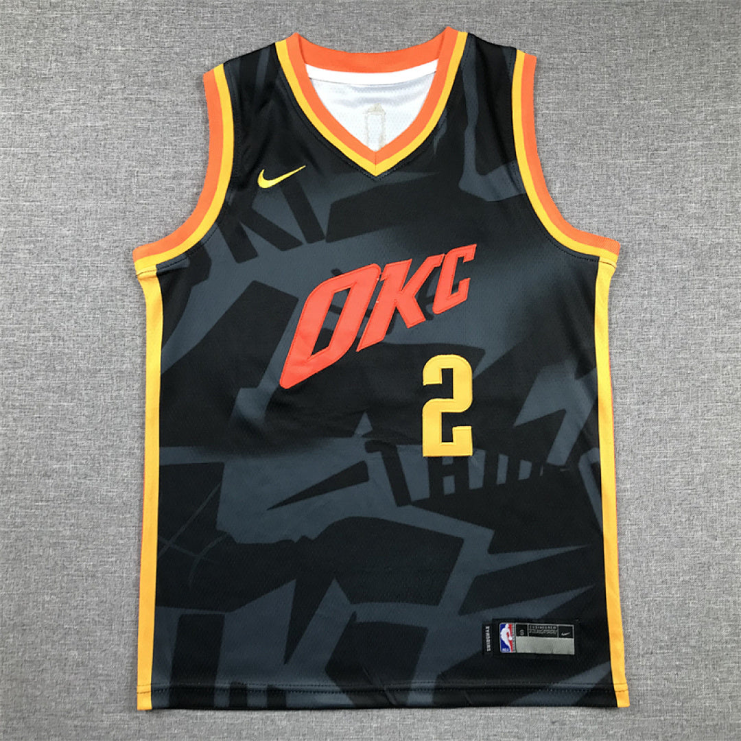 Youth Shai Gilgeous-Alexander Orlando Magic #2 City Edition Embroidered Jersey