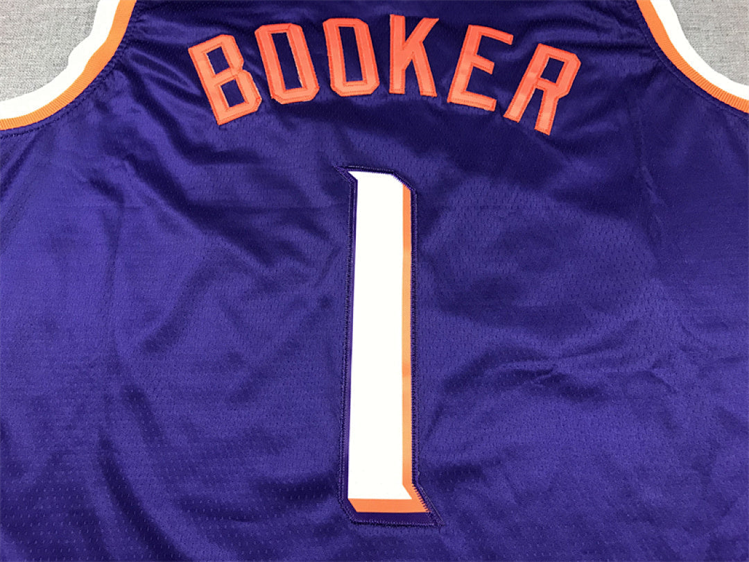 Devin Booker #1 Phoenix Suns 2024 City Edition Swingman Embroidered Jersey