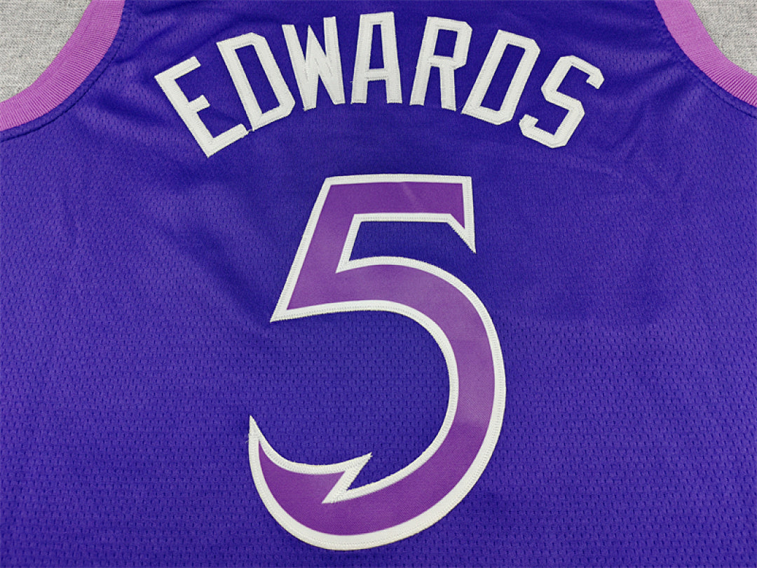 Anthony Edwards #5 Minnesota Timberwolves  2026 City Edition Swingman Embroidered Jersey