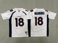 Youth Peyton Manning  #18 Denver Broncos White Vintage Throwback Jersey