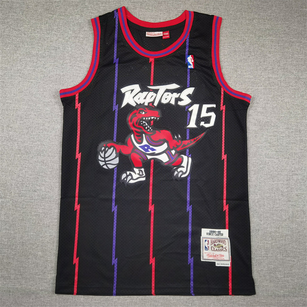Vincent Carter #15 Toronto Raptors 1998-99 Throwback Embroidered Jersey