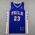 Philadelphia 76ers LeBron James #23 Blue Jersey – Embroidered