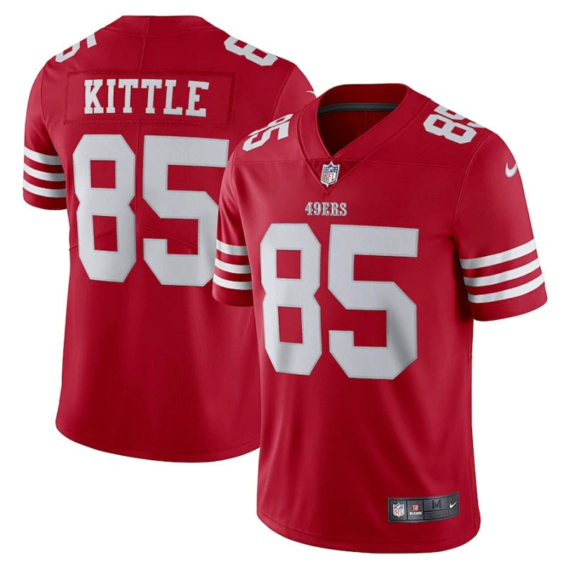 San Francisco 49ers George Kittle #85 Red Jersey