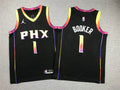 Youth Devin Booker Phoenix Suns #1 Statement Edition Embroidered Jersey