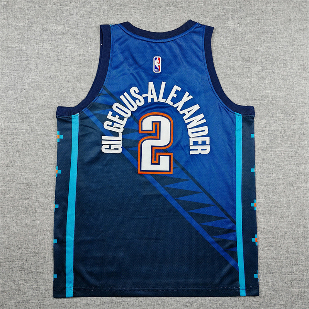 Youth Shai Gilgeous-Alexander Orlando Magic #2 City Edition Embroidered Jersey
