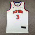 Josh Hart#3 New York Knicks White City Edition Swingman Embroidered Jersey