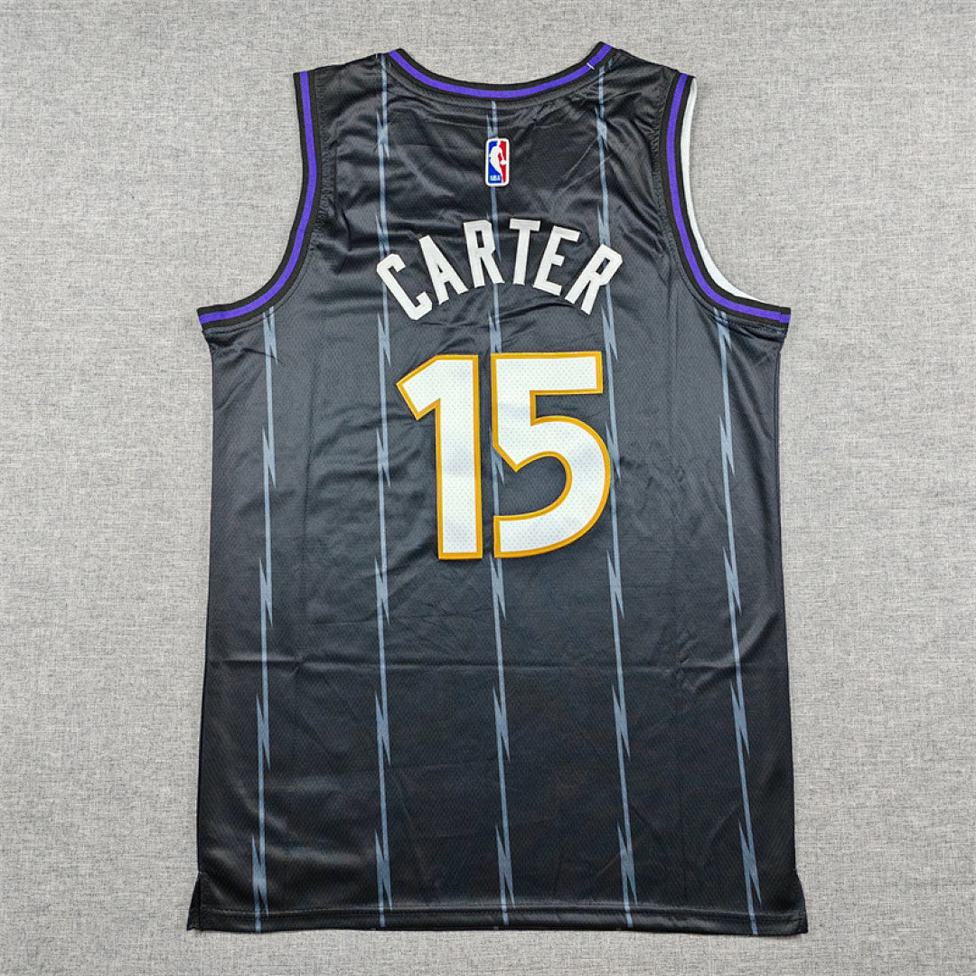Vincent Carter #15 Toronto Raptors City Edition Swingman Embroidered Jersey